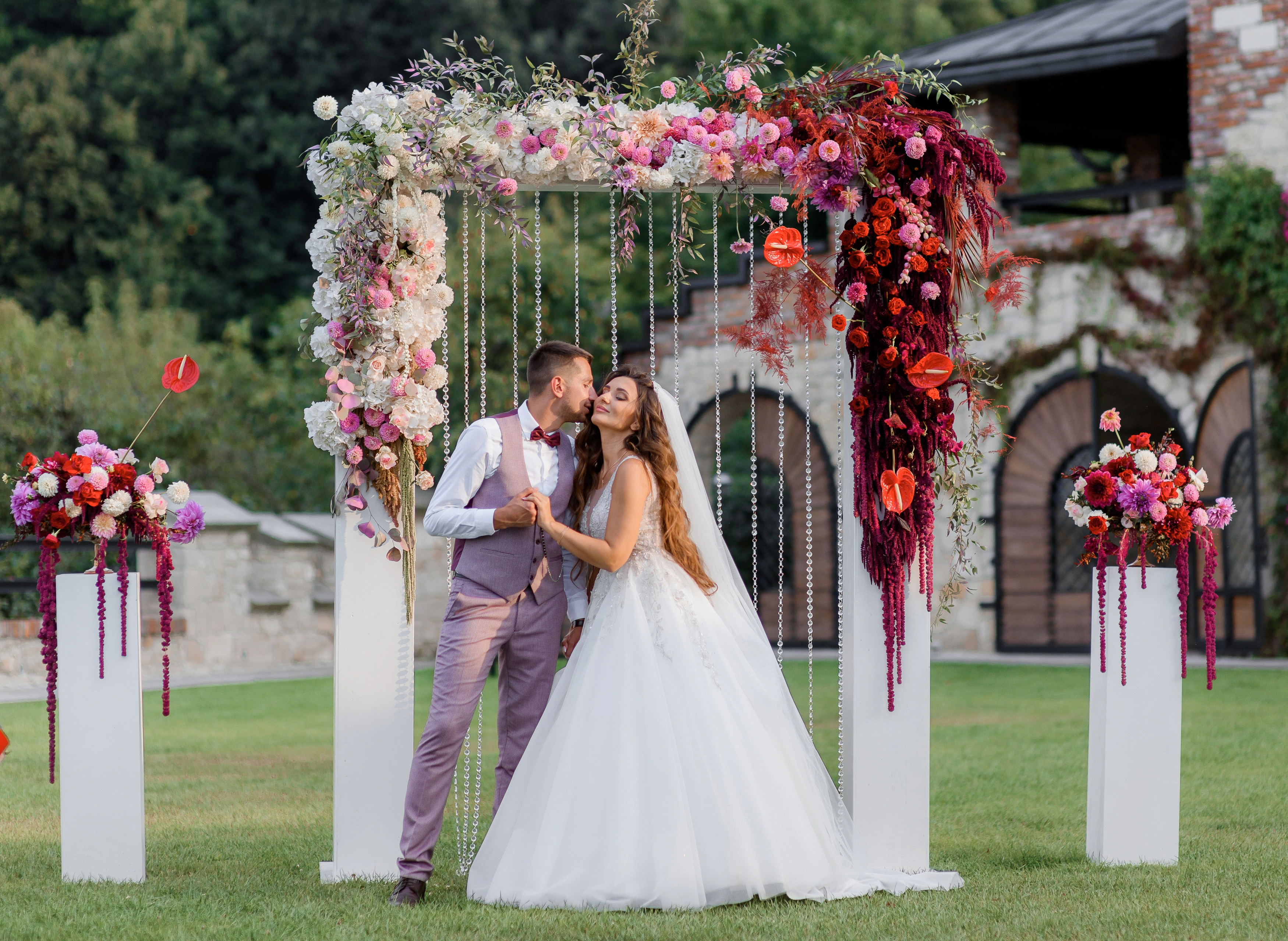 wedding-archway-backyard-happy